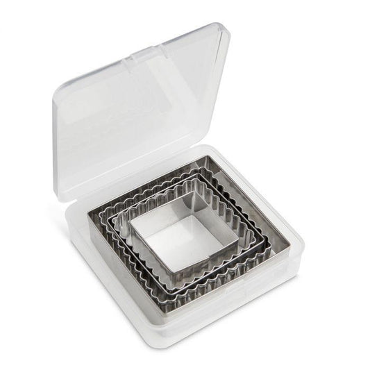 Mrs. Andersons Cutters w/ Storage Container: Square, (Set of 5)