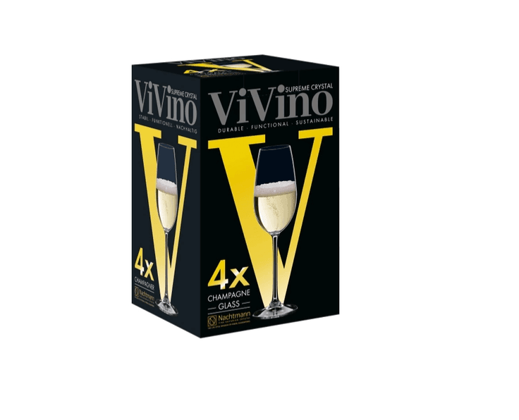 Nachtmann ViVino Wine Glasses (Set of 4): Champagne