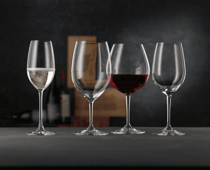 Nachtmann ViVino Wine Glasses (Set of 4): Champagne