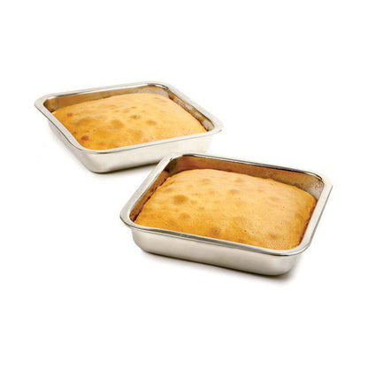 NorPro Square Cake Pan: 8", Stainless Steel