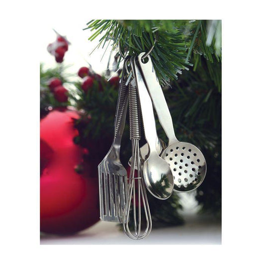 NorPro Mini Kitchen Tool Ornament, Set of 5