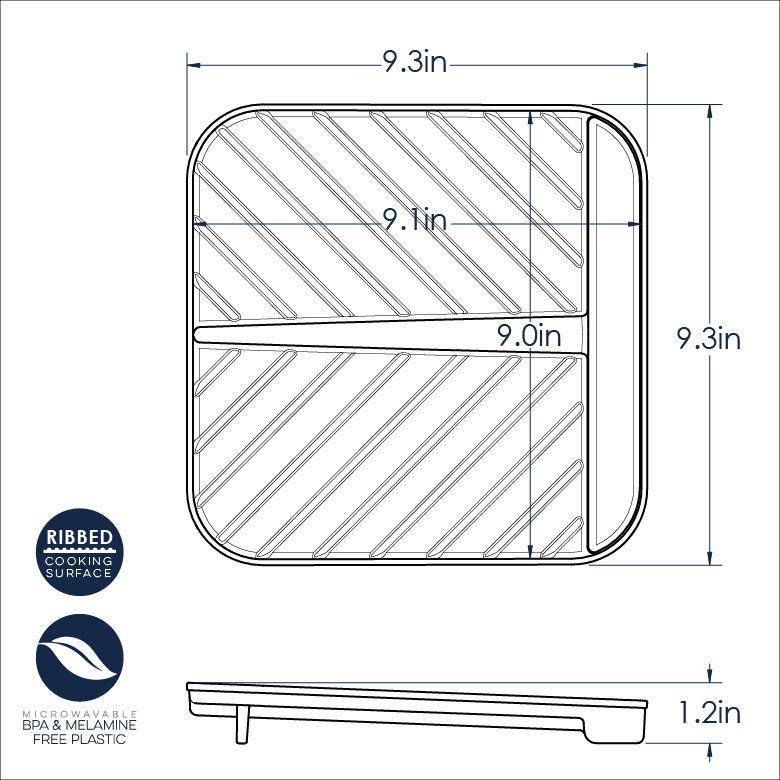 NordicWare Microwavable Bacon Tray