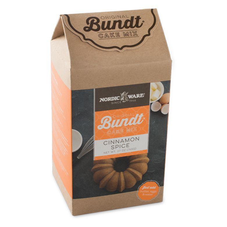 NordicWare Bundt Cake Mix: Cinnamon Spice