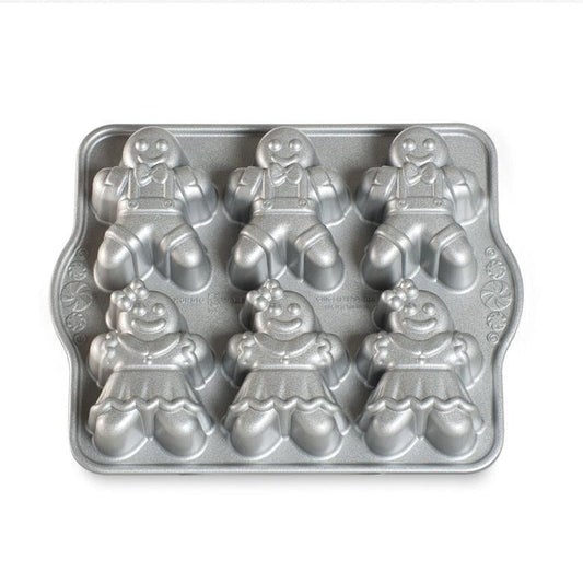 NordicWare Cakelet Pan: Gingerbread Kids