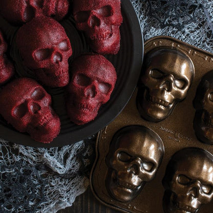 NordicWare Cakelet Pan: Haunted Skull