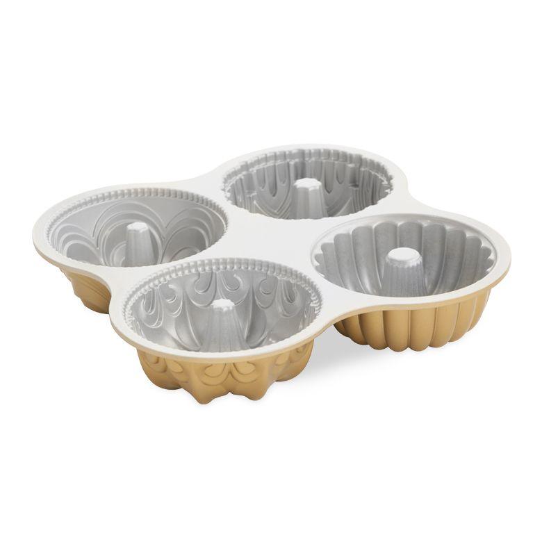 NordicWare Bundtlette Pan: 9 cup, Quartet