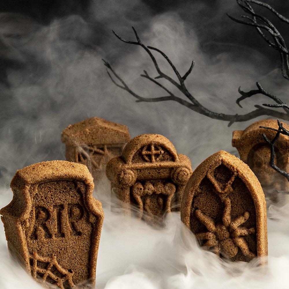 NordicWare Cakelet Pan: Tombstone