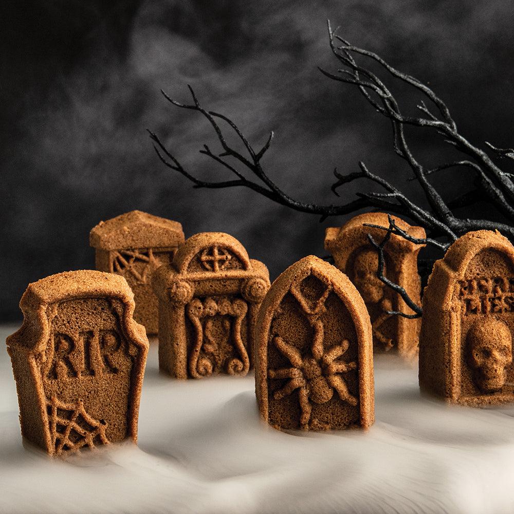 NordicWare Cakelet Pan: Tombstone