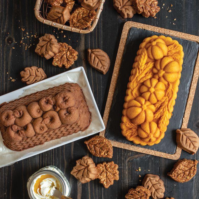 NordicWare Loaf Pan: Wheat & Pumpkin