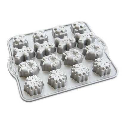 NordicWare Cakelet Pan: Holiday Teacakes