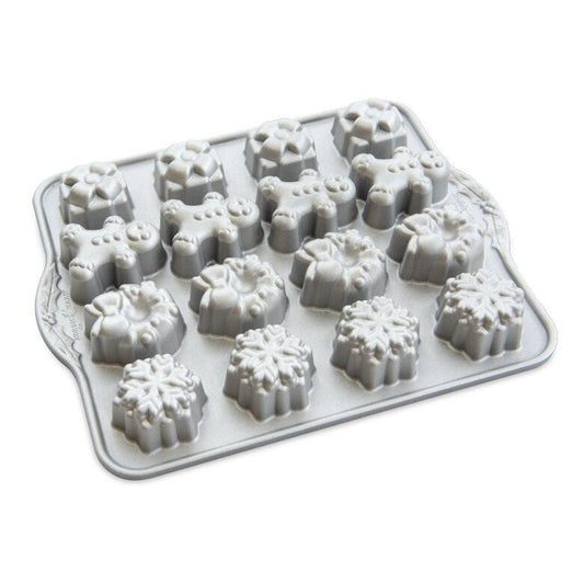 NordicWare Cakelet Pan: Holiday Teacakes