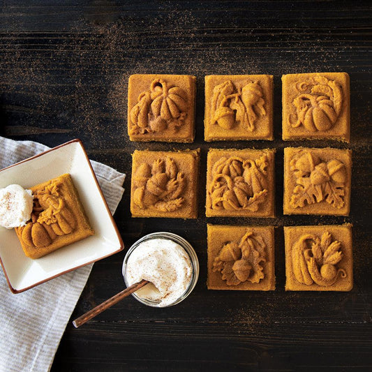 NordicWare Cakelet Pan: Seasonal Squares