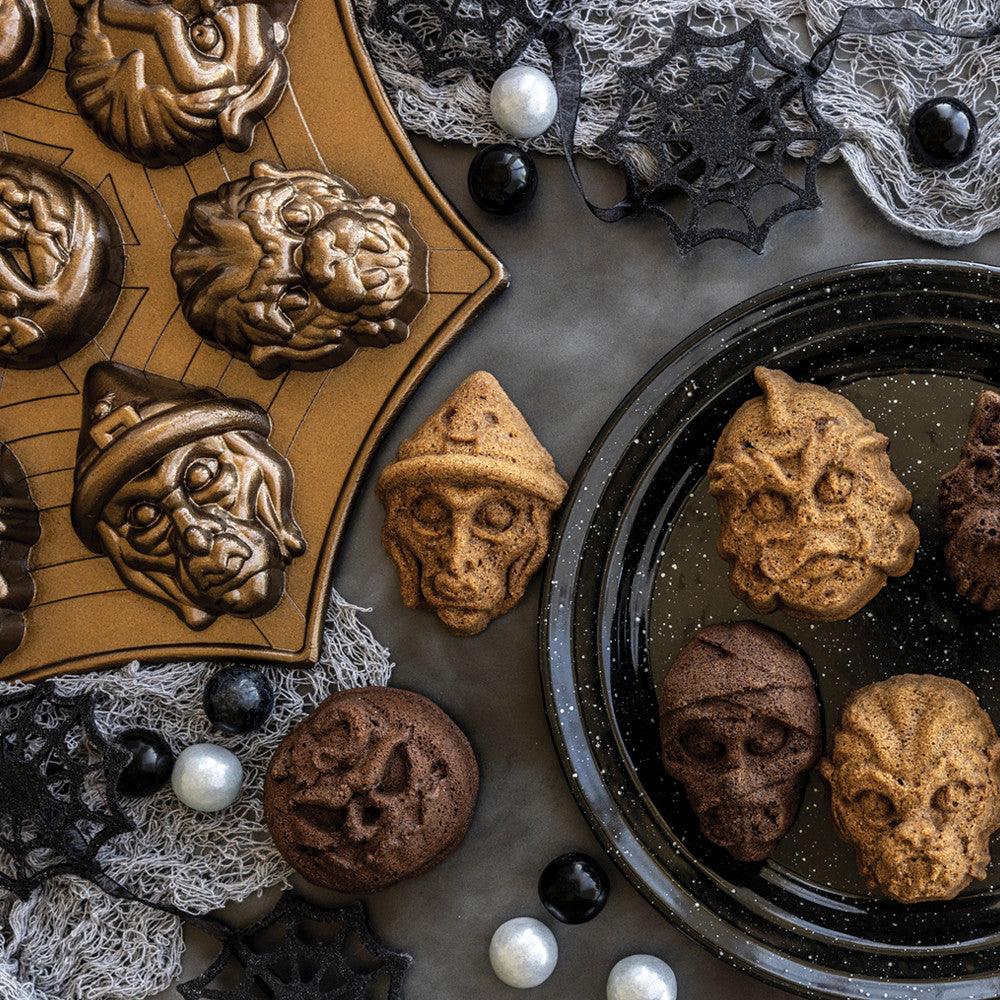 NordicWare Cakelet Pan: Monster Mask