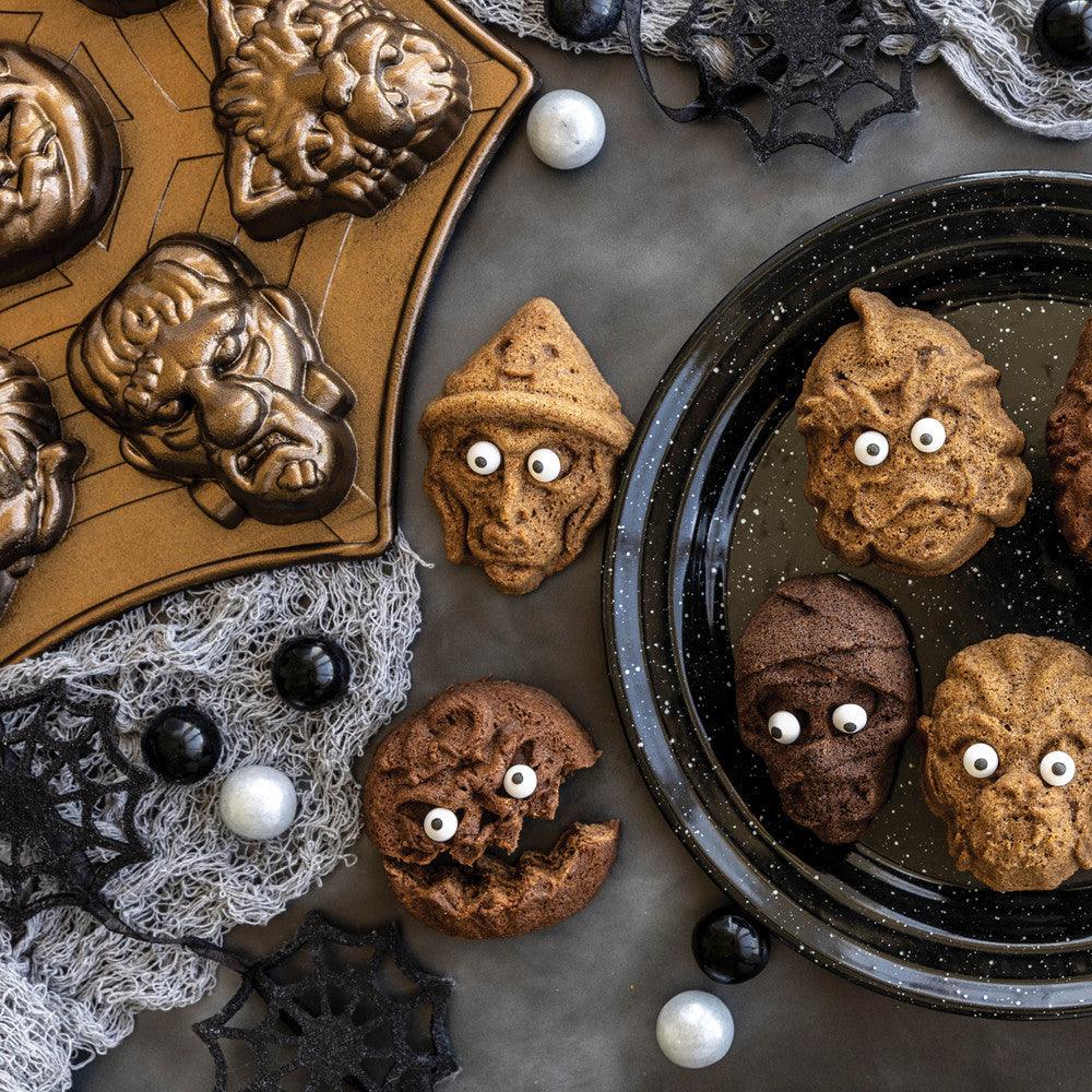 NordicWare Cakelet Pan: Monster Mask