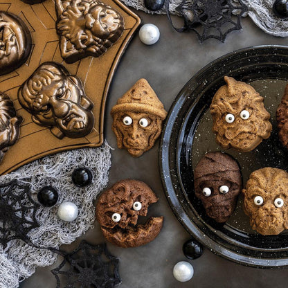 NordicWare Cakelet Pan: Monster Mask