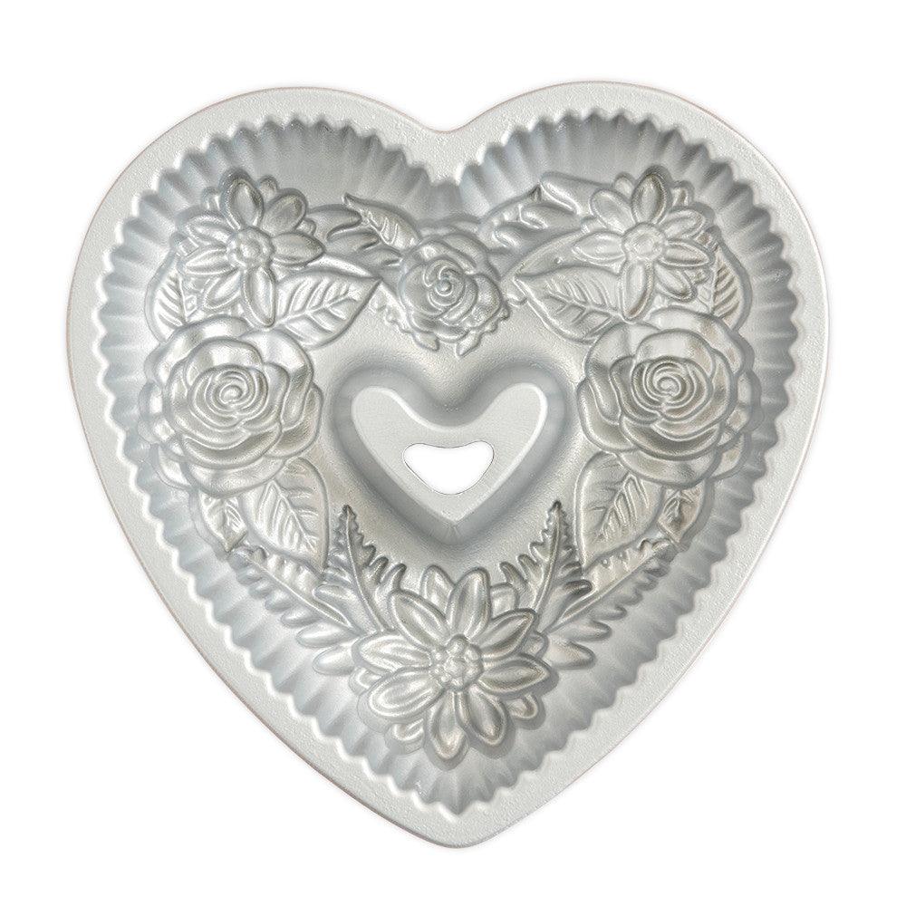 NordicWare Bundt Pan: Floral Heart