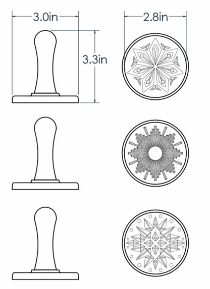 NordicWare Cookie Stamps: Assorted, Individual