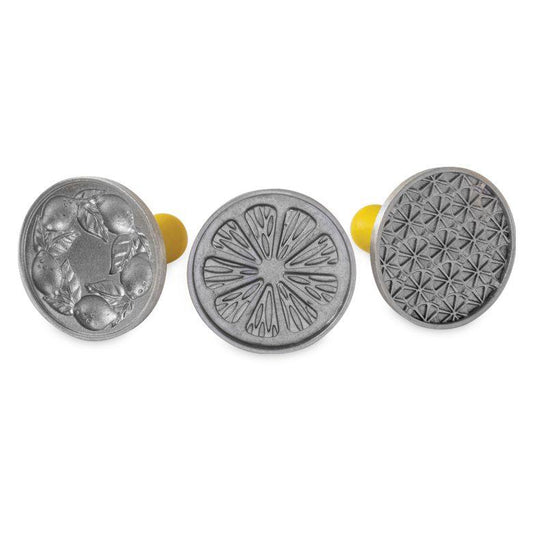NordicWare Cookie Stamps (Set of 3): Citrus