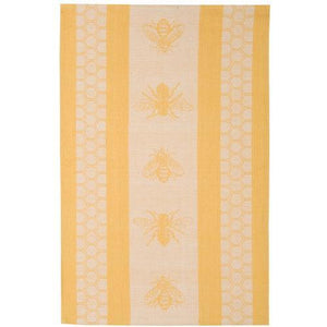 NOW Designs Dishtowel: Jacquard, Honeybee