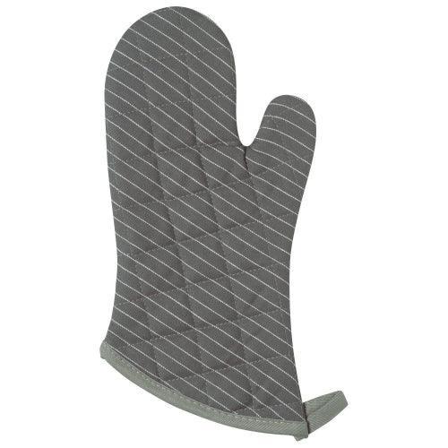 NOW Designs Oven Mitt: Superior, Granite Pinstripe