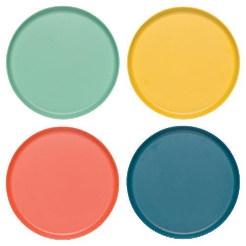 Now Designs Ecologie Dinner Plates: Fiesta, Set of 4