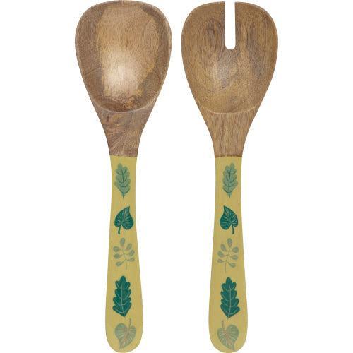 NOW Designs Salad Servers: Mango, Haven