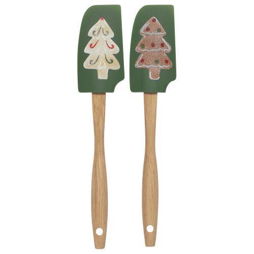 NOW Designs Mini Spatulas (Set of 2): Xmas Cookies