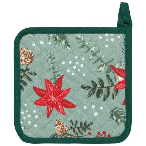 NOW Designs Pot Holder: Poinsettia