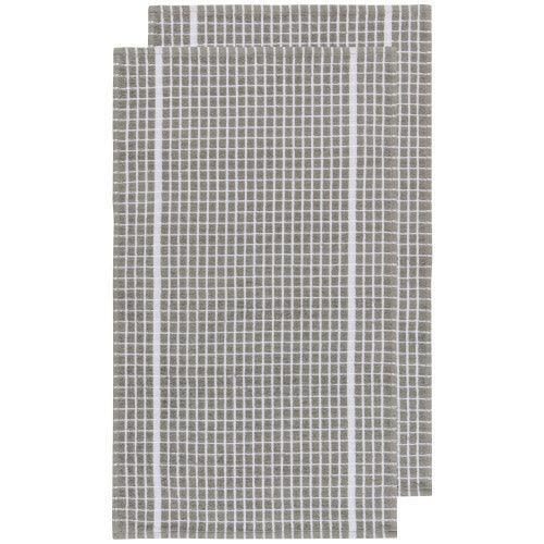 NOW Designs Terry Towels (Set of 2): London Gray