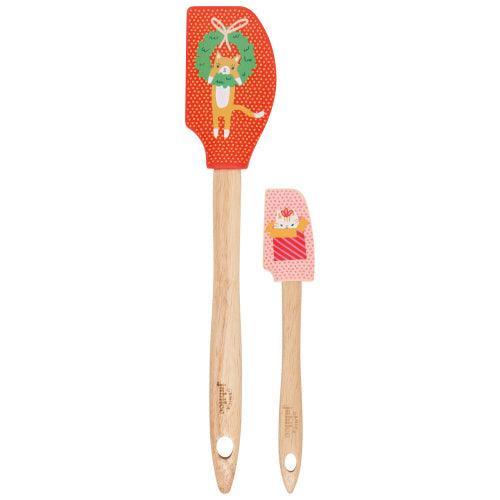 NOW Designs Spatulas (Set of 2): Let It Meow