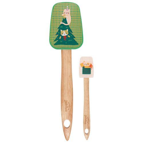 NOW Designs Spoonulas (Set of 2): Let It Meow