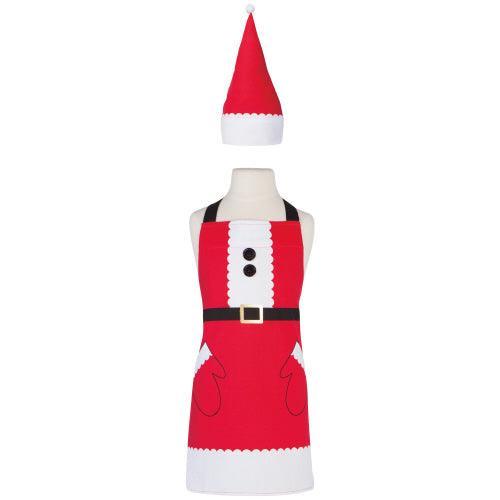 Now Designs Kids Apron & Hat Set: Daydream, Santa