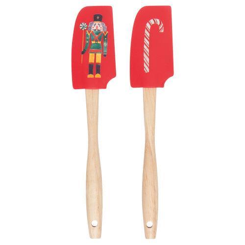 NOW Designs Mini Spatulas (Set of 2): Nutcracker