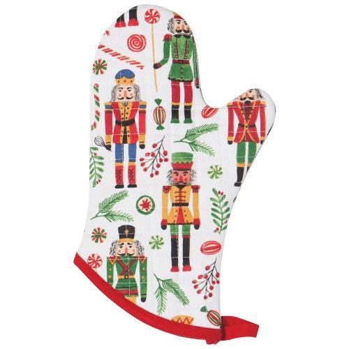 NOW Designs Oven Mitt: Nutcracker