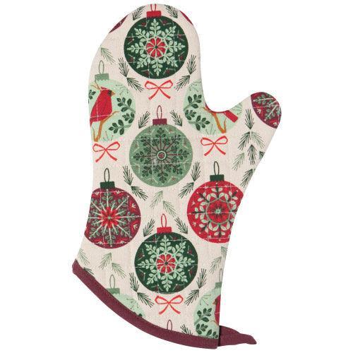 NOW Designs Oven Mitt: Good Tidings