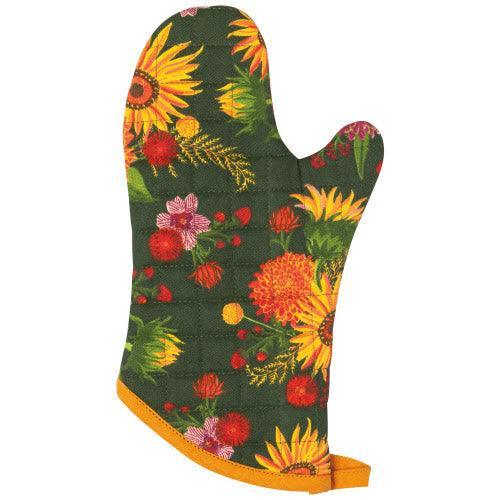 NOW Designs Oven Mitt: Chef, Sunflower Splendor