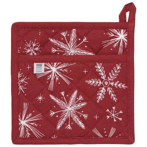 NOW Designs Pot Holder: Classic, Snowflakes