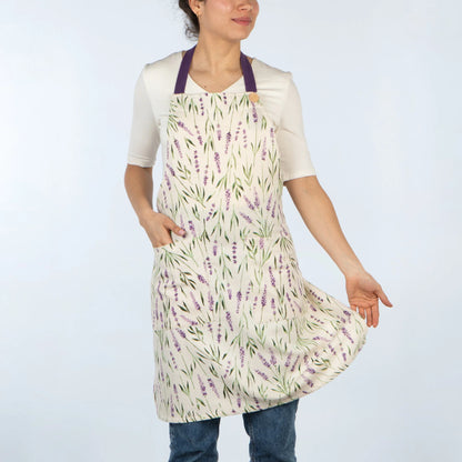 NOW Designs Apron: Spruce, Lavender