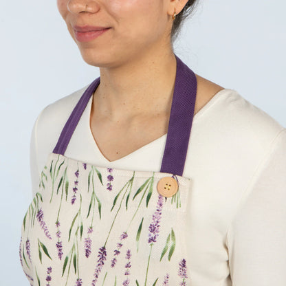 NOW Designs Apron: Spruce, Lavender