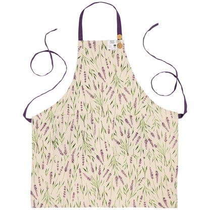 NOW Designs Apron: Spruce, Lavender