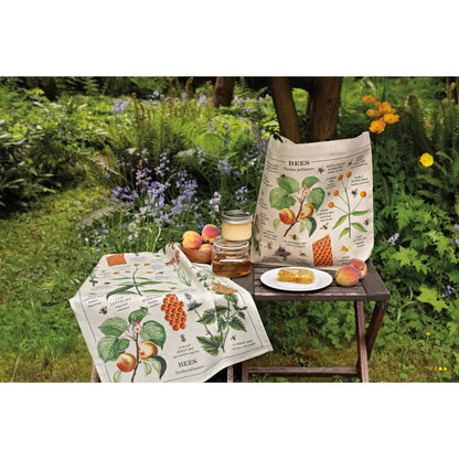 NOW Designs Dishtowel: Bee Varieties