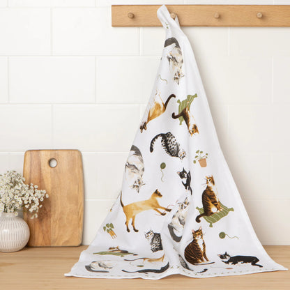 NOW Designs Dishtowel: Cat Collective