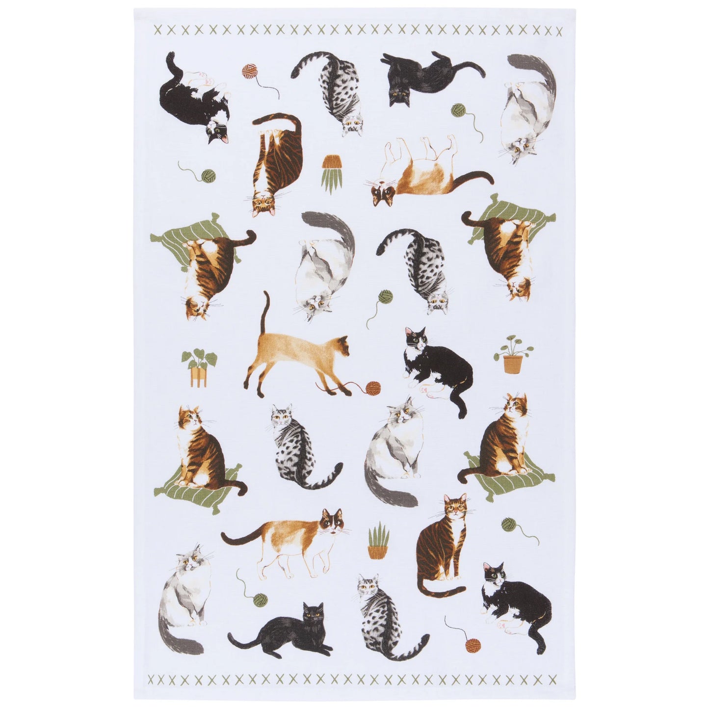 NOW Designs Dishtowel: Cat Collective