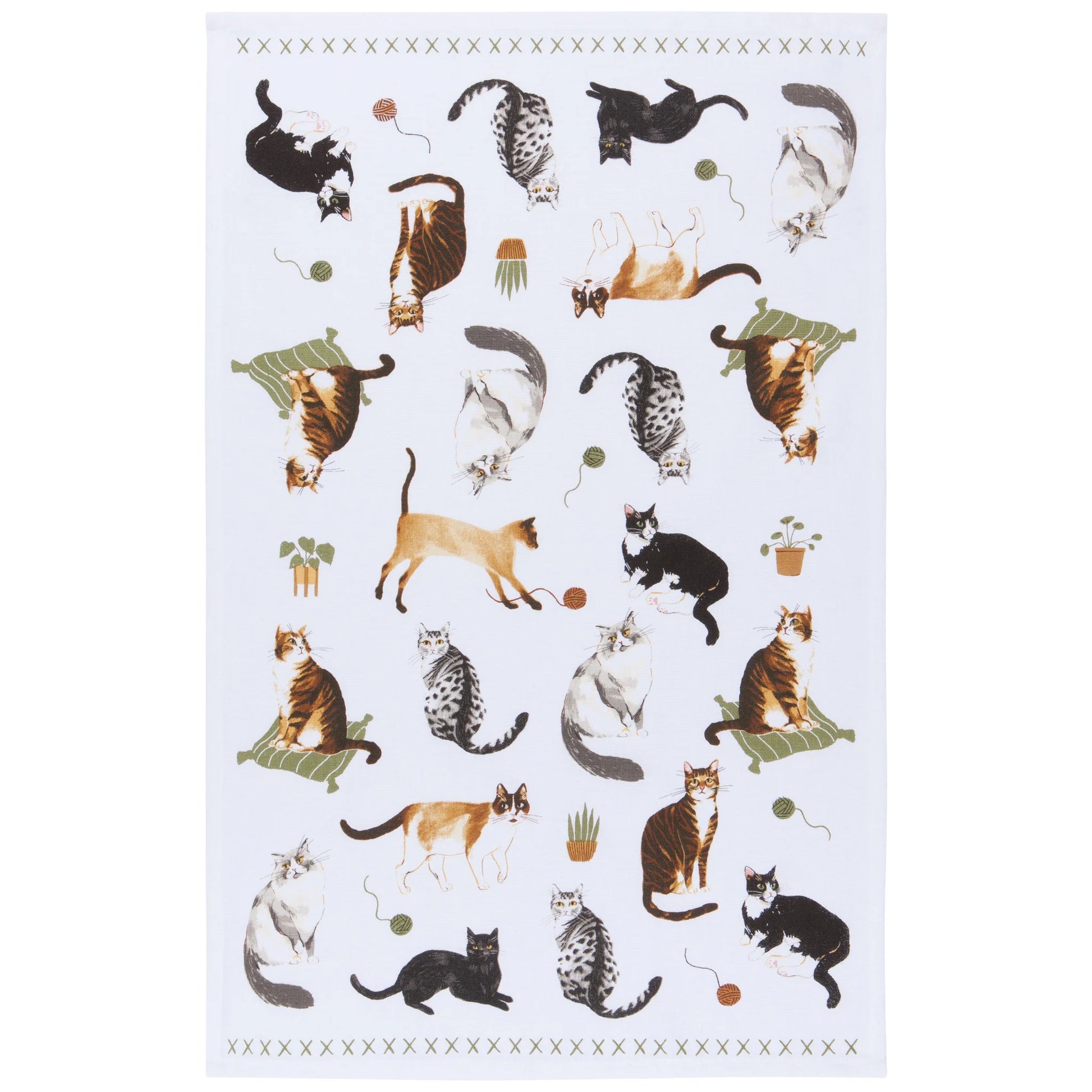 NOW Designs Dishtowel: Cat Collective