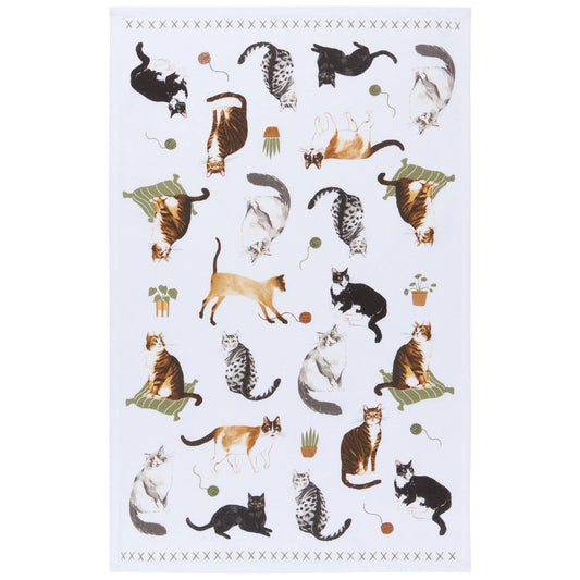 NOW Designs Dishtowel: Cat Collective