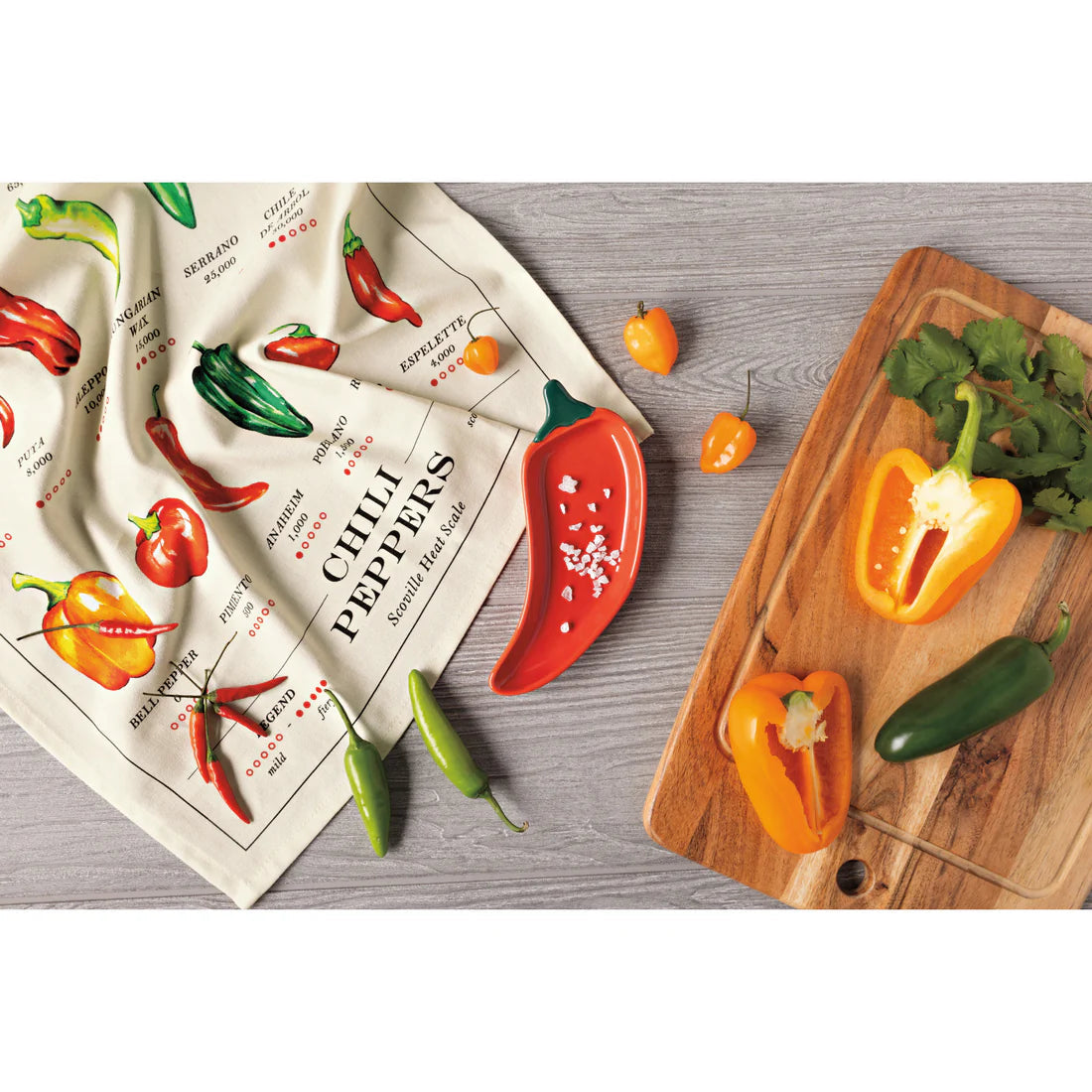 NOW Designs Dishtowel: Chili Peppers