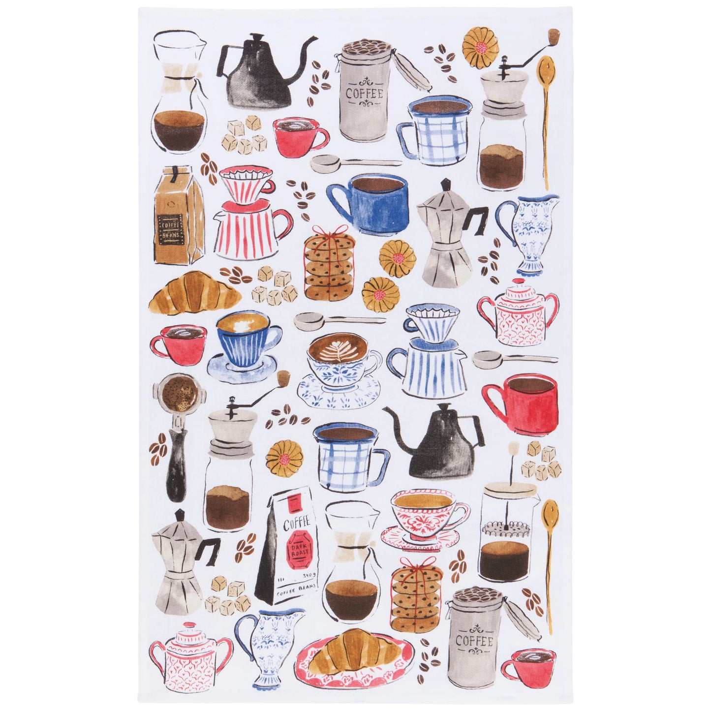 NOW Designs Dishtowel: Coffee Break