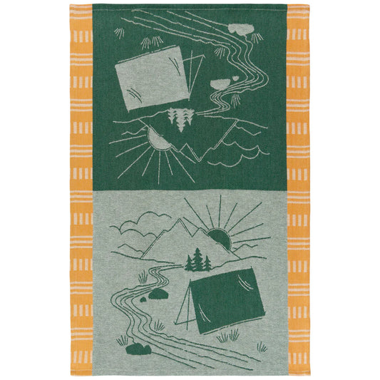 NOW Designs Dishtowel: Jacquard, Camp Out
