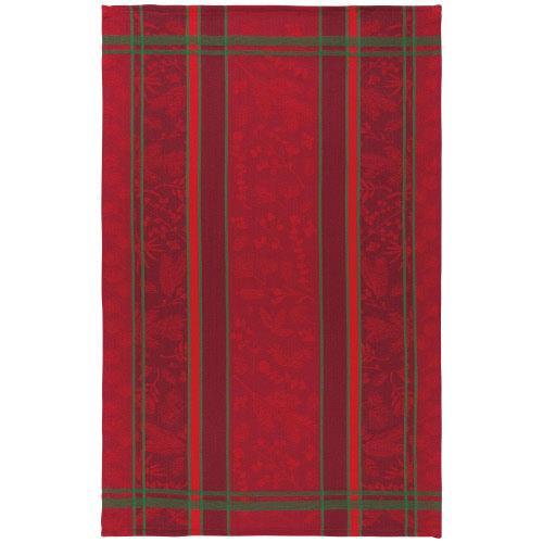 NOW Designs Dishtowel: Jacquard, Winterberry