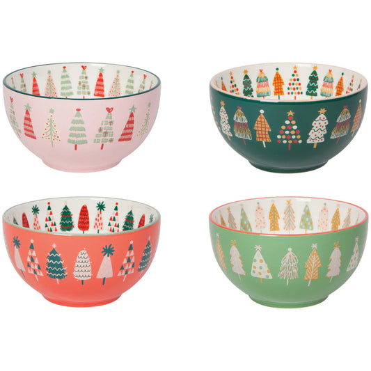NOW Designs Everyday Bowls (Set of 4): Glitzmas